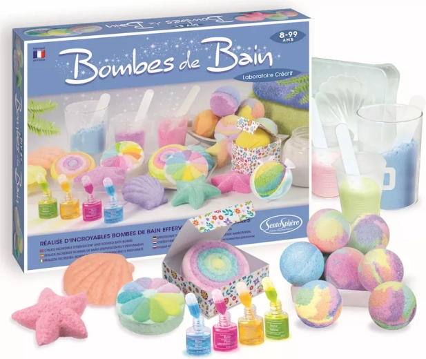 SentoSphere kit creativo para fabricar bombas de baño