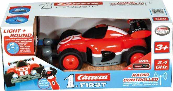 Coche RC Carrera First Racer para niños 1:18