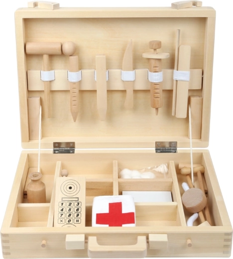 Maletín de médico de madera small foot