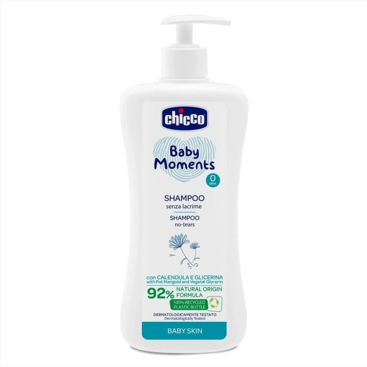 Chicco champú para el cabello Baby Moments 500 ml (desde el nacimiento)
