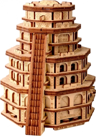 Rompecabezas de madera EscapeWelt Quest Tower