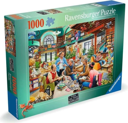 Puzzle Ravensburger Club de lectura «Pasa la página» 1000 piezas