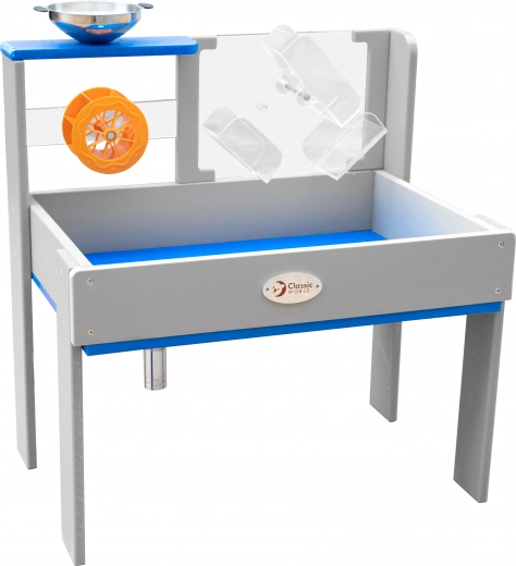 Mesa experimental de agua y arena 2 en 1 CLASSIC WORLD EDU