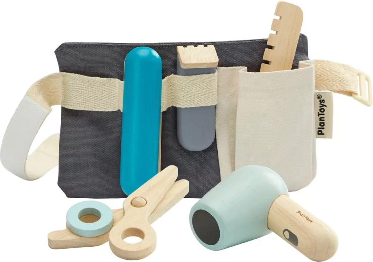 PlanToys set de peluquería con cinturón