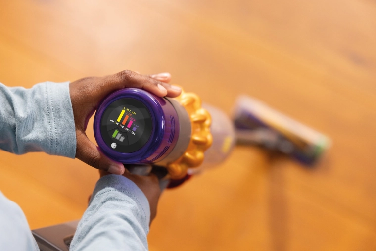 Aspecto inspirado en Dyson (imitación de pantalla)