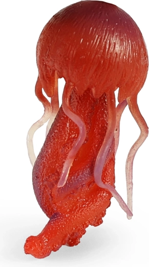 Medusa de goma de 10 cm
