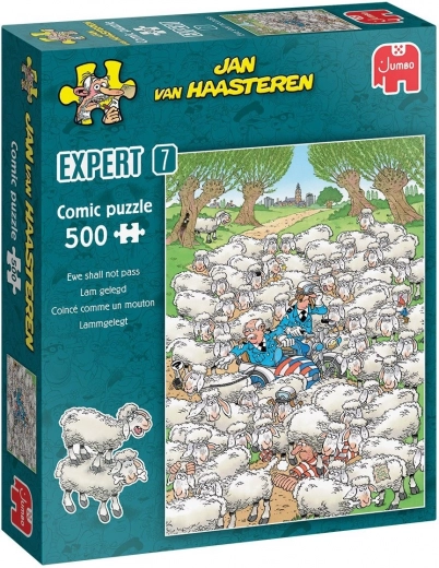 Puzle JvH Expert 7: La ovejita no pasa, 500 piezas