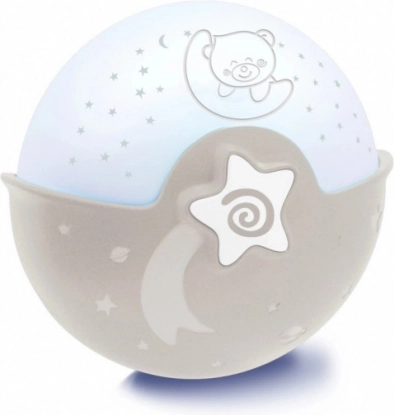 Proyector y lamparita nocturna 2 en 1 INFANTINO, beige