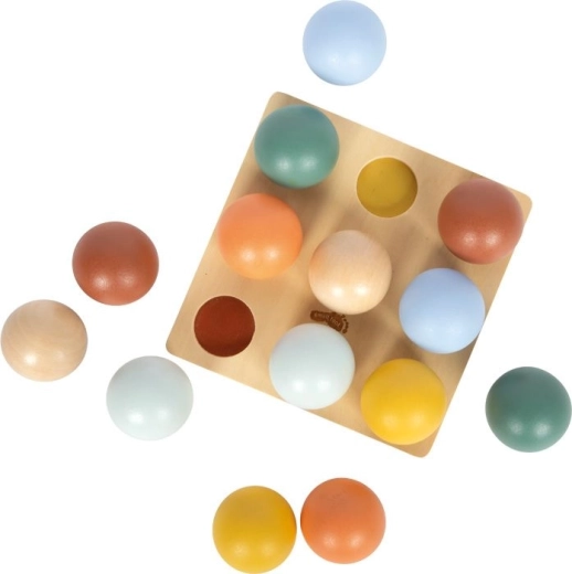 Juego Montessori para clasificar y descubrir colores