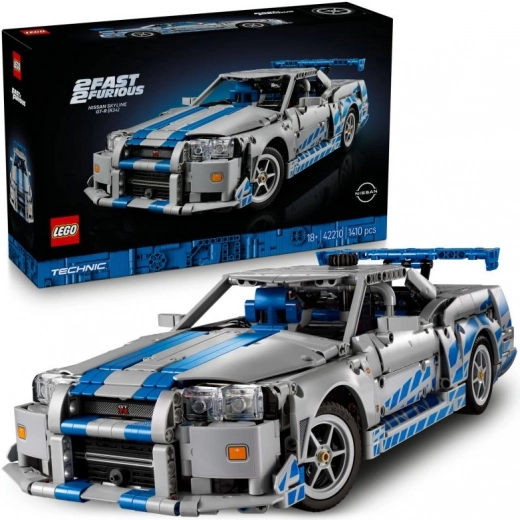LEGO® Technic 42210 2 Fast 2 Furious Coche Nissan Skyline GT-R (R34)