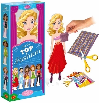 Top Fashion modelo III – set creativo de recortables