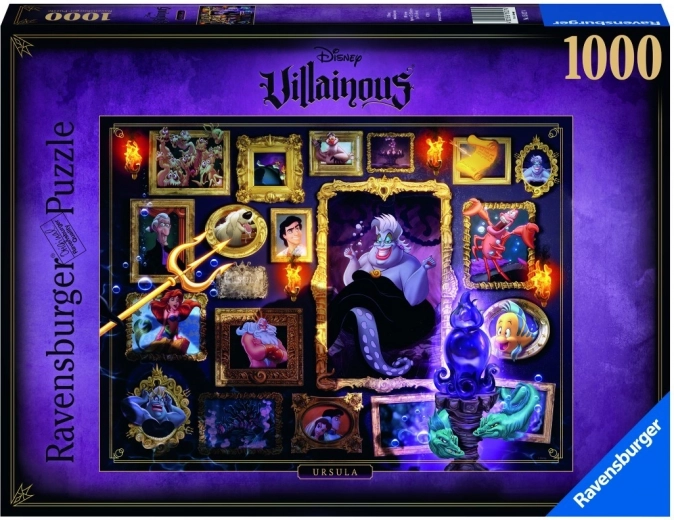 Puzzle Ravensburger Villainous: Ursula de 1000 piezas