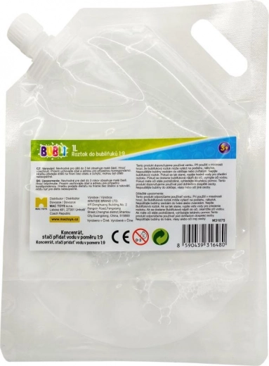 Concentrado Bubli para burbujas 1:9, 1 l
