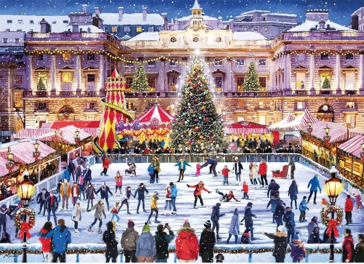 Puzzle «Patinaje en Somerset House»
