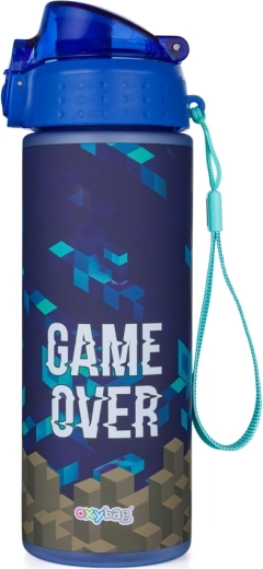 Botella para beber Oxy Click 600 ml Game Over