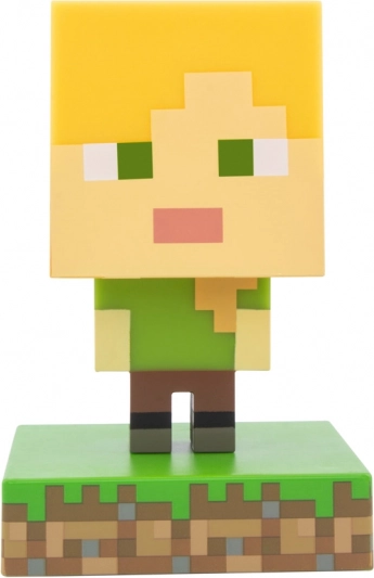 Figura luminosa de Alex de Minecraft