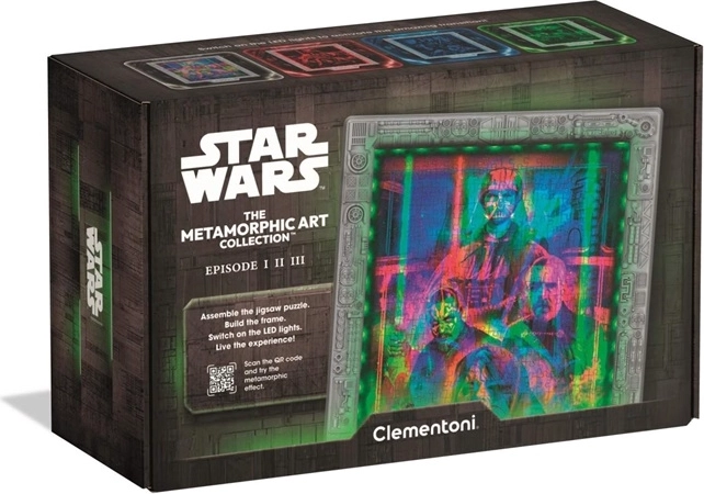 Puzzle metamórfico Clementoni Star Wars 520 piezas - 1 unidad