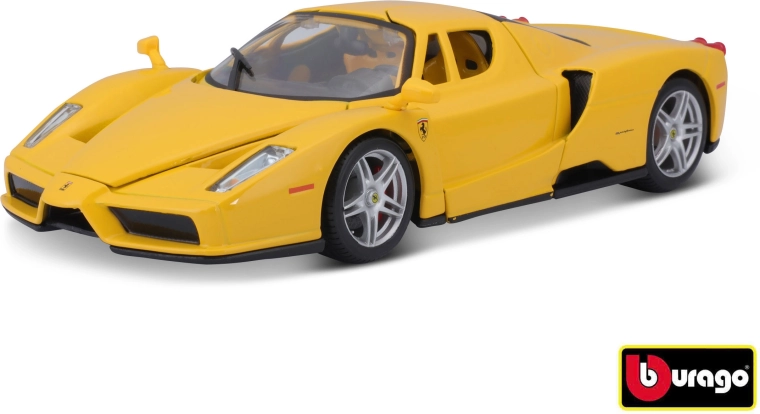 Modelo de coche metálico 1:24 Ferrari Enzo amarillo