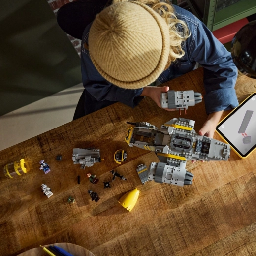 Construcción con la app LEGO Builder