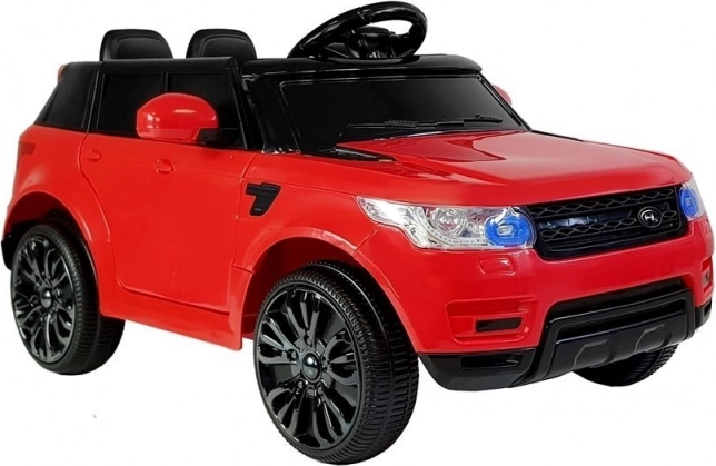 Coche eléctrico infantil SUV rojo