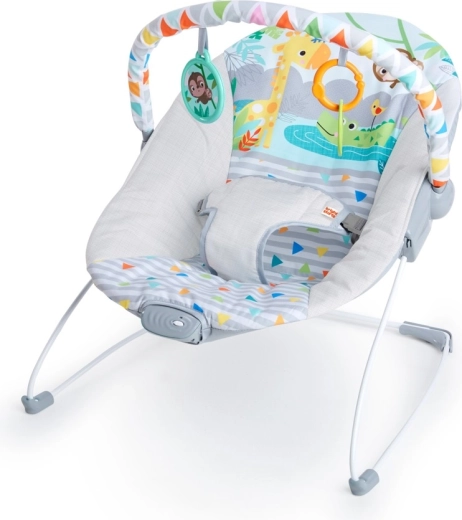 Bright Starts hamaca vibratoria Safari fun