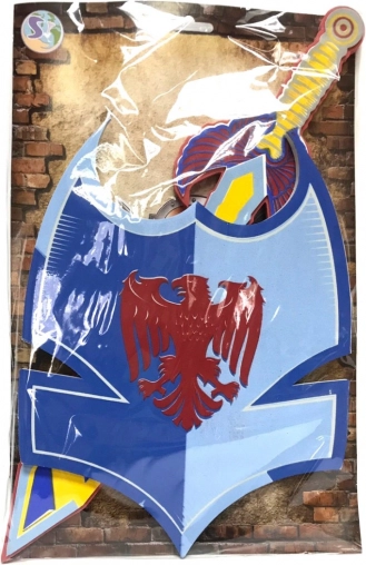 Espada y escudo de espuma Águila para niños