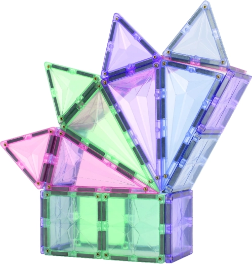 Piezas suaves en tonos pastel para construcciones 3D