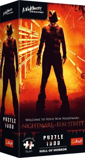 Puzzle Trefl Premium Plus Hall of Horror: Pesadilla en Elm Street 1000 piezas