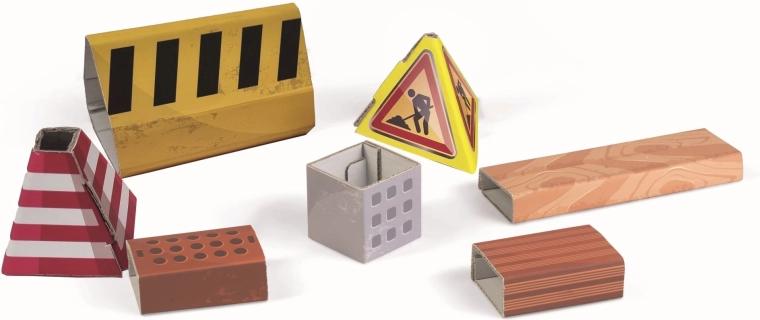 Accesorios creativos para escenarios de juego