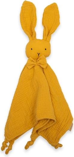 Dou-dou de muselina new baby rabbit color mostaza