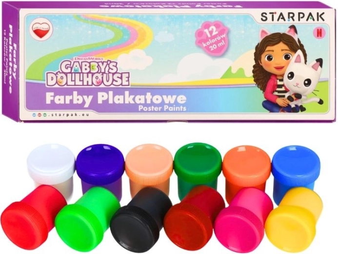 Plastilina Gabby's Dollhouse – set de 12 colores