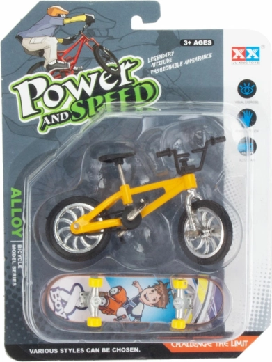 Bicicleta y monopatín SPARKYS – set en miniatura para niños