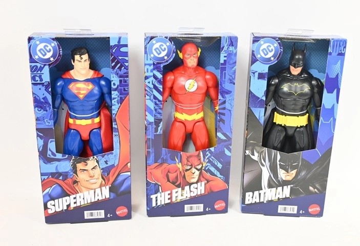 Figura de acción DC 29 cm Batman / Superman / Flash