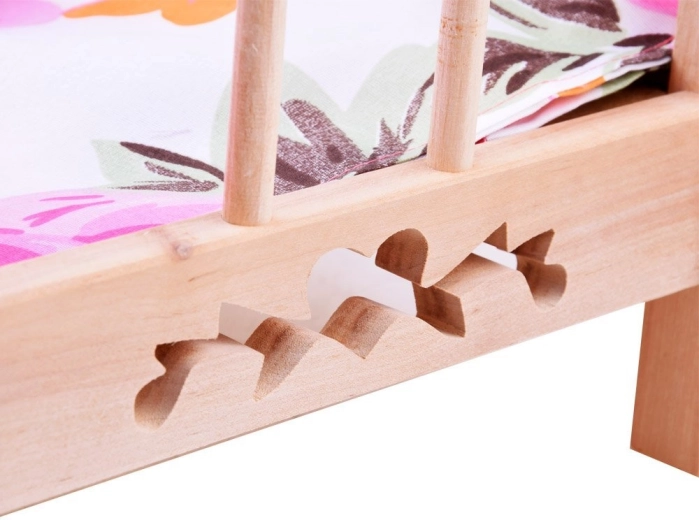 Madera natural y estructura robusta