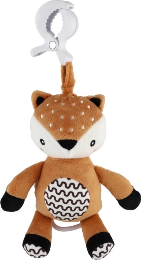 Peluche suave y detalles en contraste para el desarrollo sensorial