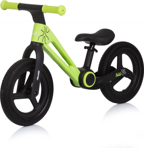 Bicicleta de equilibrio Chipolino Fold X verde