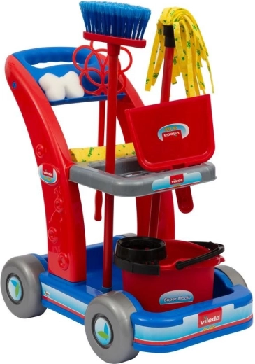 Maxi set de limpieza con carrito Vileda para niños