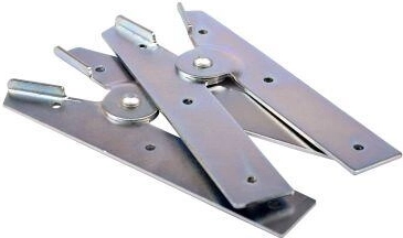 Bisagra para escalera 235 mm galvanizada (1 par)