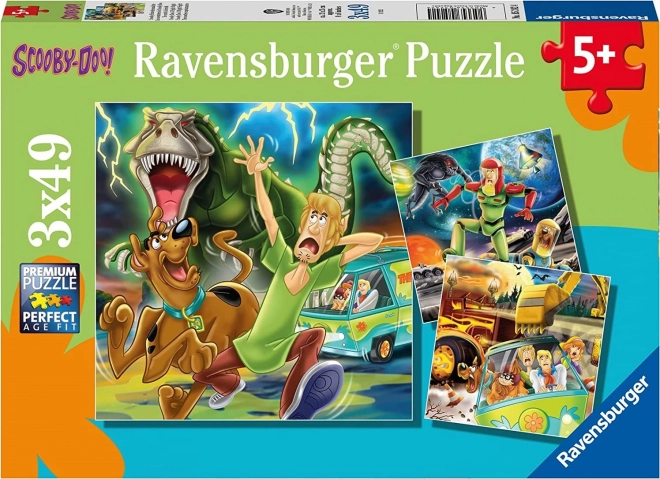 Puzzle Ravensburger SCOOBY-DOO 3×49 piezas