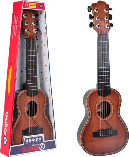 Guitarra clásica infantil marrón oscuro - 1 unidad