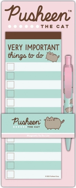 Set de notas PUSHEEN con imán y bolígrafo