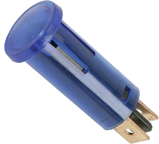Luz de señalización azul 230 V