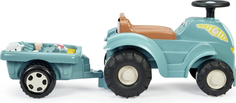 Remolque desmontable para juguetes y bloques