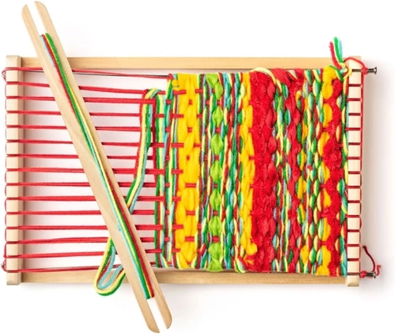 Telar de madera WoodyLand para niños