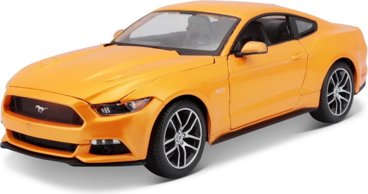 Maisto Ford Mustang GT 2015 modelo metálico naranja 1:18