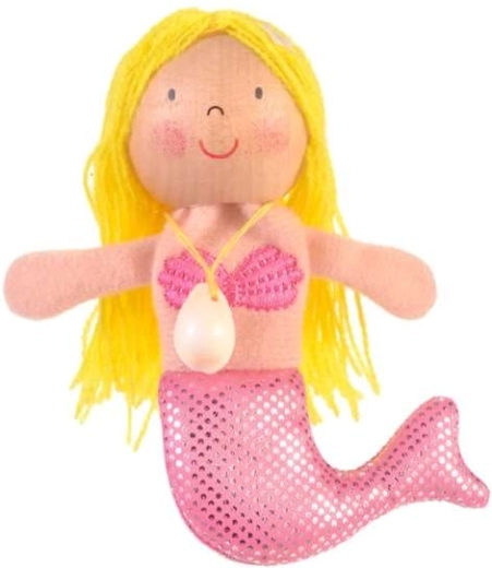 Títere de dedo sirena Fiesta Crafts