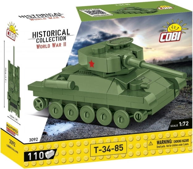 Set de construcción COBI T-34-85 de la edición Historical Collection