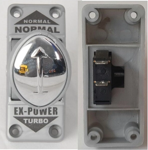 Interruptor para vehículo eléctrico infantil Jamara Ride-on Power Drag (lento/rápido) - 1 unidad