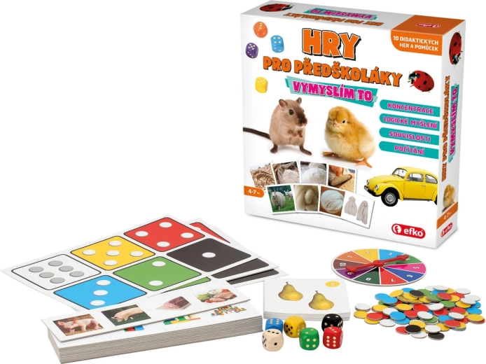 Lo inventaré: conjunto educativo de juegos para preescolares