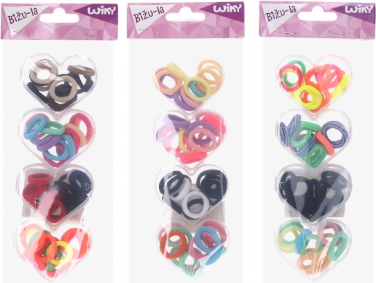 Juego de gomas para el pelo 48 uds